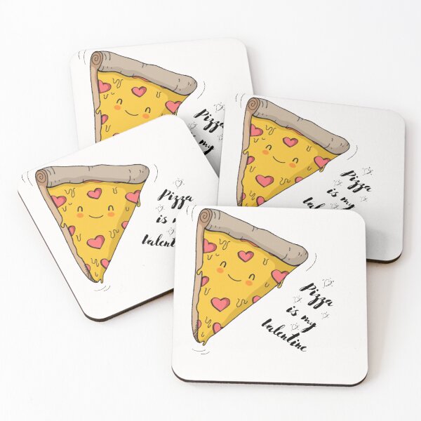 Item preview, Pizza Is My Valentine - Funny Anti Valentine's Day Foodie designed and sold by 4DN4NE.