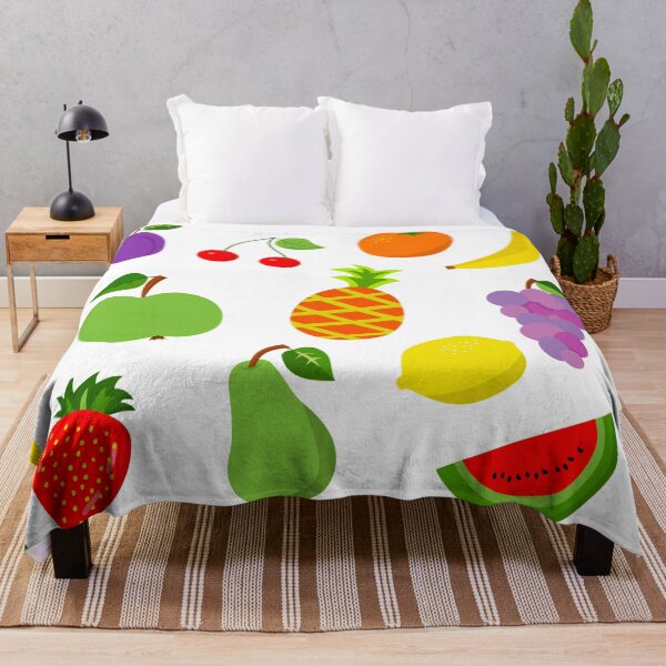 Item preview, Fun Colorful Mixed Fruit Pattern designed and sold by Cute Designs Shop.