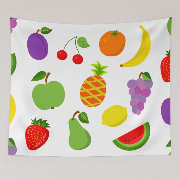 Item preview, Fun Colorful Mixed Fruit Pattern designed and sold by Cute Designs Shop.