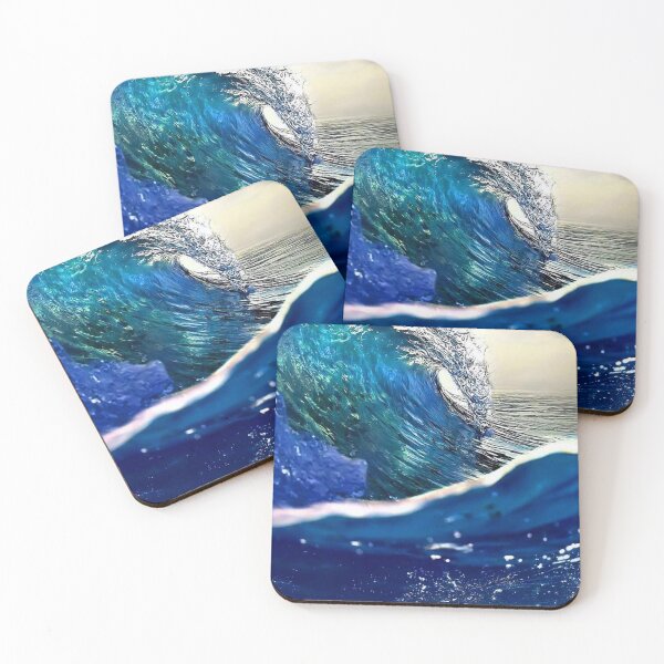 Item preview, Blue Ocean Waves Duvet Cover designed and sold by FARESS-GENTLE.