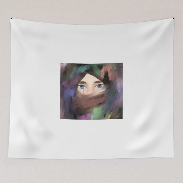 Item preview, Crying person with blue eyes designed and sold by Emilia Graf.