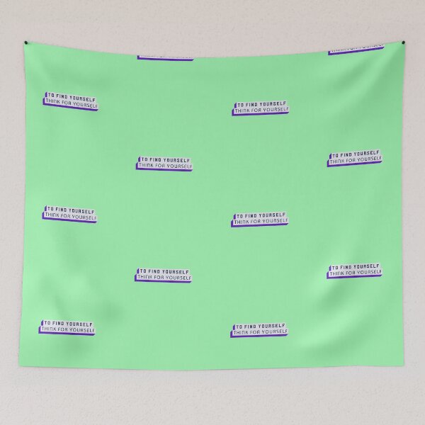 Item preview, To Find Yourself, Think For Yourself designed and sold by retro87tee.