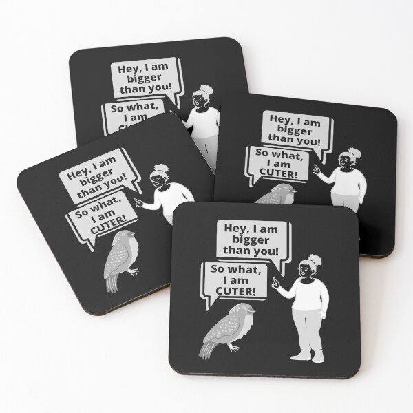Item preview, Funny bird and human quotes | Cute bird | Funny bird and human designed and sold by TatianaLG.