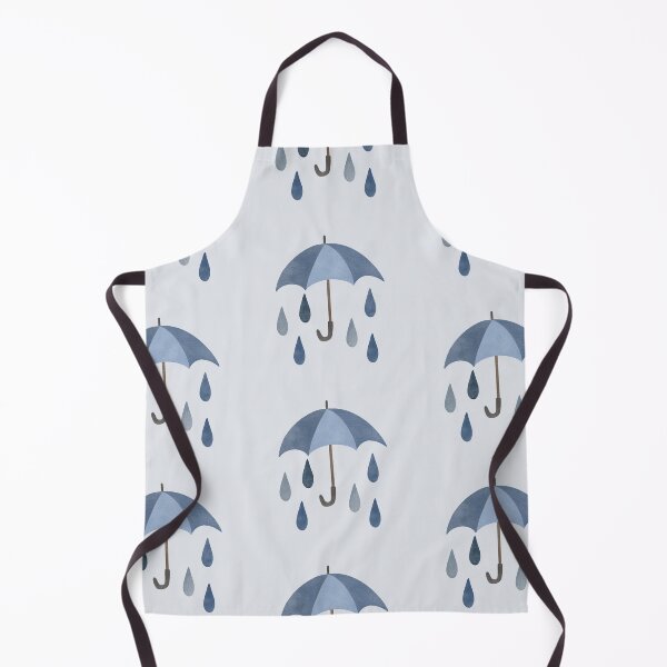 Artikelvorschau, umbrella and rain drops illustration - rain entworfen und verkauft von TildaandTheo.