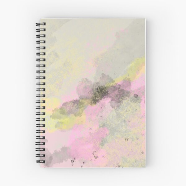 Item preview, abstract pink yellow watercolor designed and sold by redstitchlab.