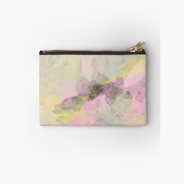Item preview, abstract pink yellow watercolor designed and sold by redstitchlab.