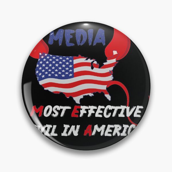 Item preview, Media Most Effective Devil In America Funny Demon American flag design illustration designed and sold by MerchSpot.
