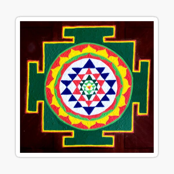 Sri Yantra Sticker