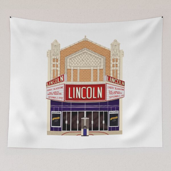Item preview, The Lincoln Theater Decatur, Illinois designed and sold by jenbucheli.