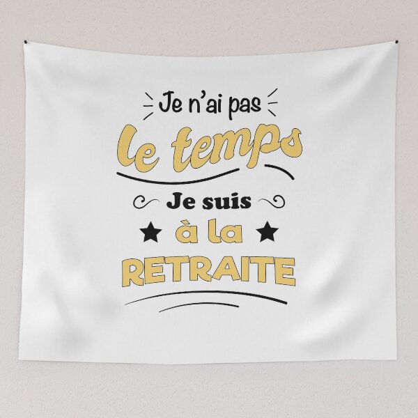 Aperçu de l'œuvre Humour Retraite homme femme créée et vendue par Catcrea.