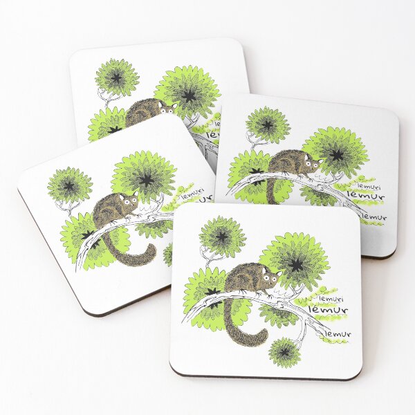 Item preview, lemur designed and sold by VicaVeresk.