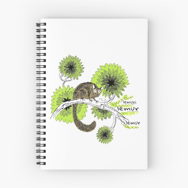Item preview, lemur designed and sold by VicaVeresk.