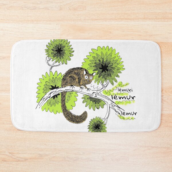 Item preview, lemur designed and sold by VicaVeresk.