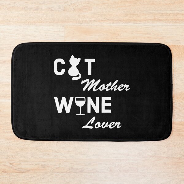 Item preview, Cat Mother Wine Lover - Funny Cat Lover - Funny Wine Lover designed and sold by AnyKitty.