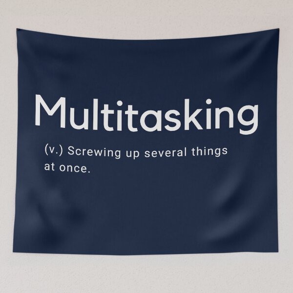 Item preview, Multitasking definition designed and sold by printernet.