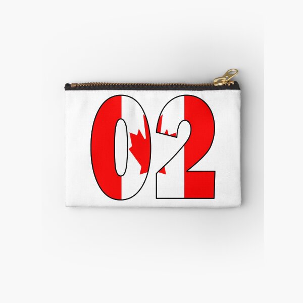 Item preview, Number 02 with Canadia flag on the background designed and sold by AllShirts21.
