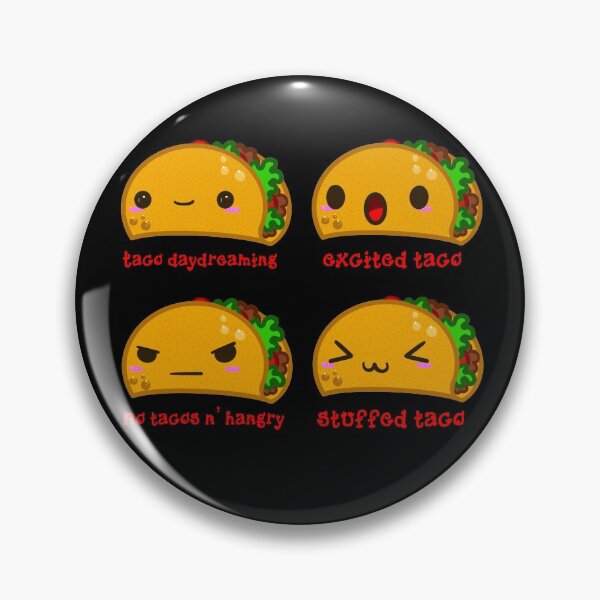 Item preview, Taco emotions designed and sold by pickledcorgi.