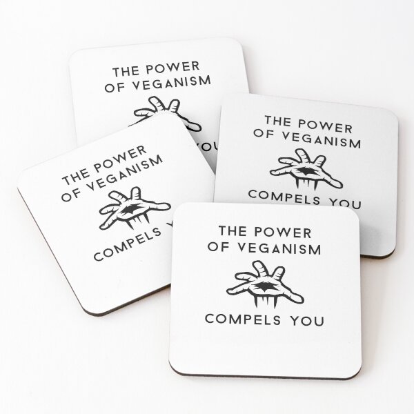 Item preview, The power of veganism compels you. designed and sold by SteadfastVegan.