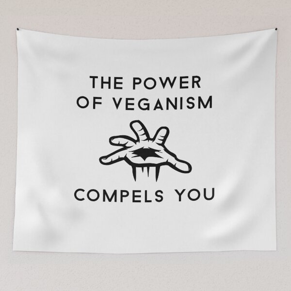 Item preview, The power of veganism compels you. designed and sold by SteadfastVegan.