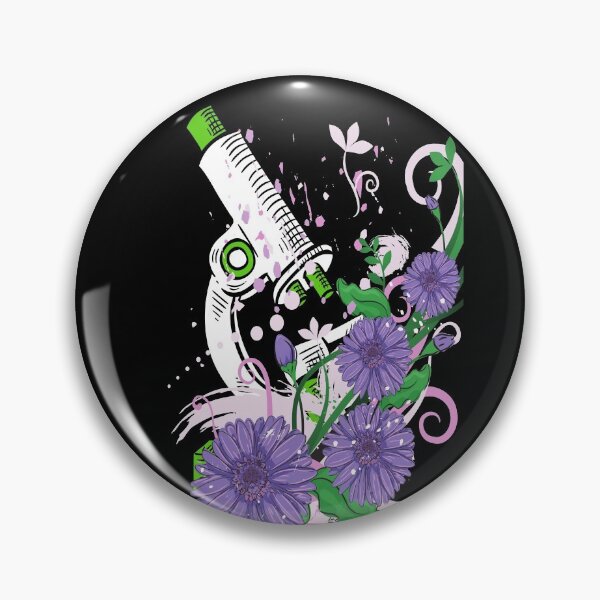 Item preview, GERBERA FLOWER ARTISTIC MICROSCOPE SCIENCE LABORATORY designed and sold by Hippiesole.