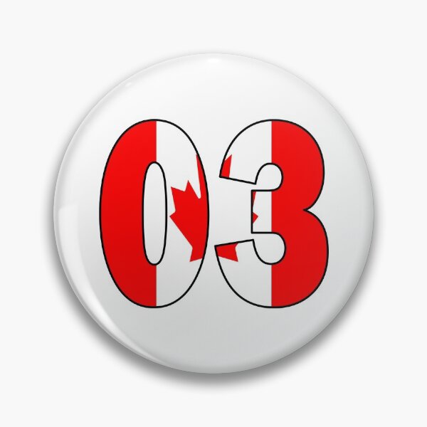 Item preview, Number 03 with Canadia flag on the background designed and sold by AllShirts21.