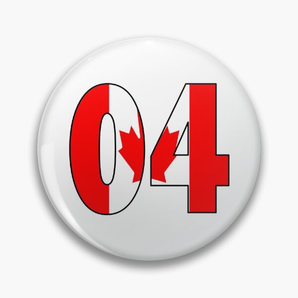 Item preview, Number 04 with Canadia flag on the background designed and sold by AllShirts21.