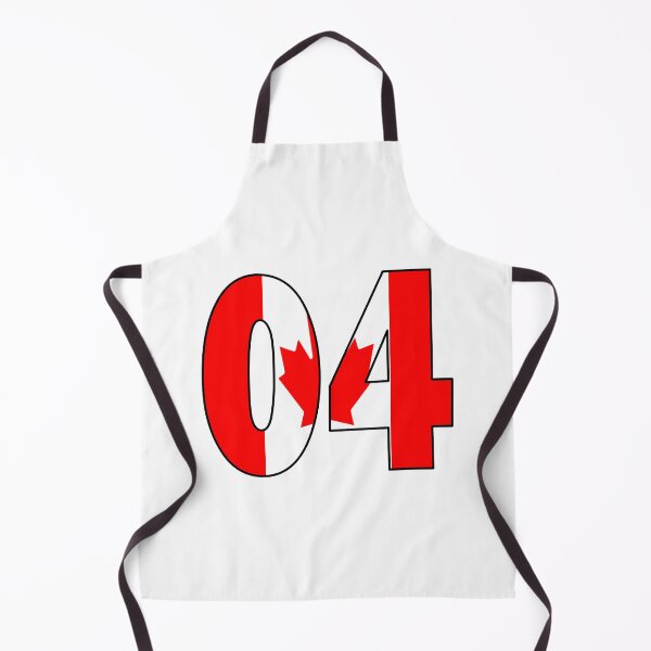 Item preview, Number 04 with Canadia flag on the background designed and sold by AllShirts21.