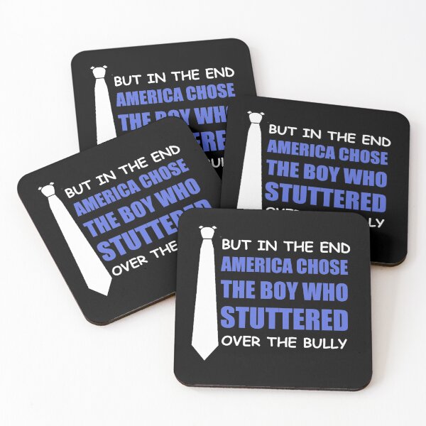 Item preview,  But in the end America chose the boy who stuttered over the bully designed and sold by happy gift art.