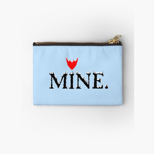 Item preview, MINE. Lettering devilish black english heart designed and sold by Sellery-GbR.