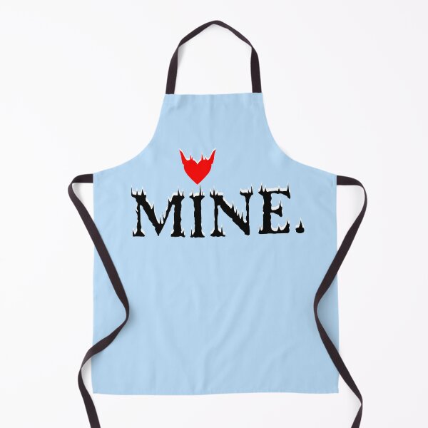 Item preview, MINE. Lettering devilish black english heart designed and sold by Sellery-GbR.