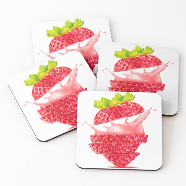 Item preview, Strawberry, red and green designed and sold by azomiross.