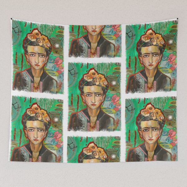 Item preview, Frida Kahlo  tribute designed and sold by alessiob.