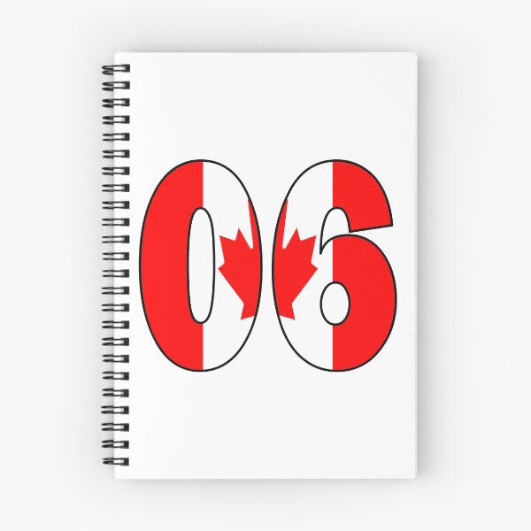 Item preview, Number 06 with Canadia flag on the background designed and sold by AllShirts21.