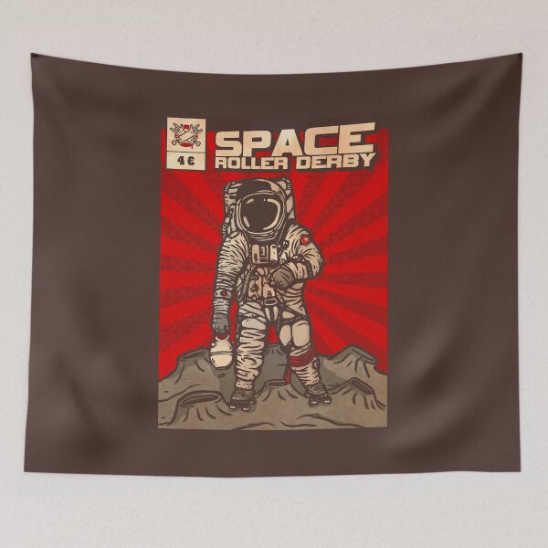 Item preview, space roller derby comic designed and sold by manuvila.