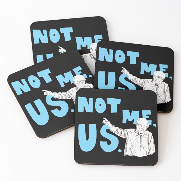 Item preview, Bernie sanders "Not me, Us"  designed and sold by Alex3214.