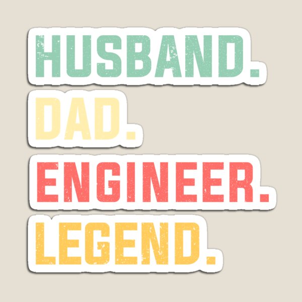 Item preview, Funny Men Vintage Husband Dad Engineer Legend designed and sold by hattem.