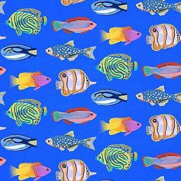 Artwork thumbnail, Tropical Fish by Darlydesign