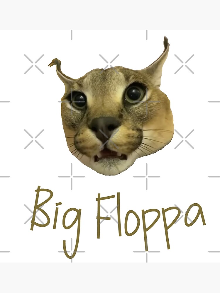 Big Floppa Metal Prints for Sale