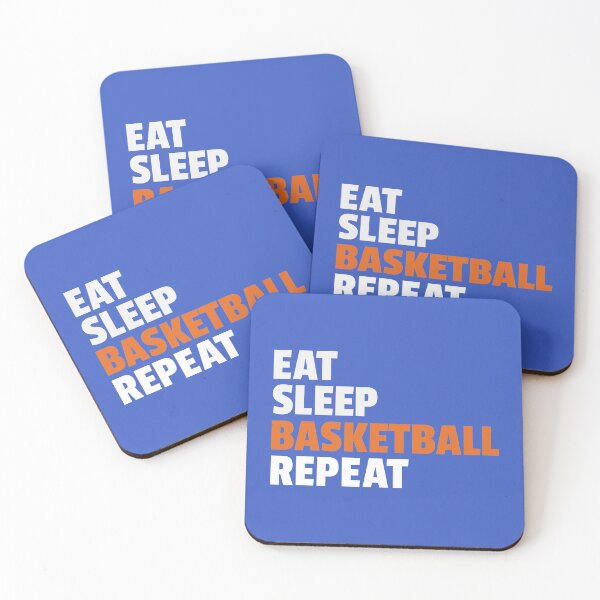 Item preview, Eat Sleep Basketball Repeat designed and sold by Mrunner.