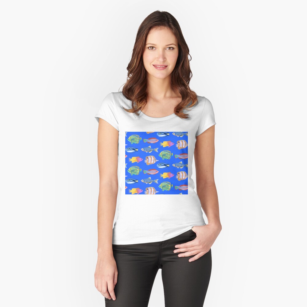 Item preview, Fitted Scoop T-Shirt designed and sold by Darlydesign.