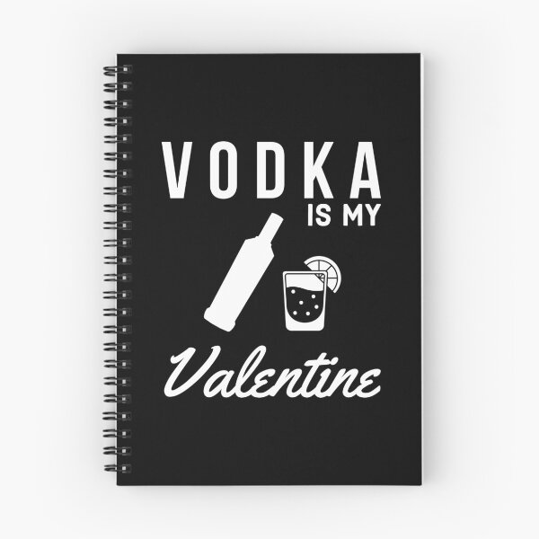 Item preview, Vodka Is My Valentine - Funny Anti Valentines Day - Funny Vodka Lovers designed and sold by AnyKitty.