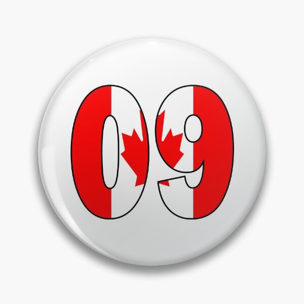 Item preview, Number 09 with Canadia flag on the background designed and sold by AllShirts21.