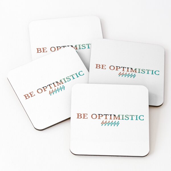 Item preview, Be Optimistic designed and sold by MOUNIROPRINT.