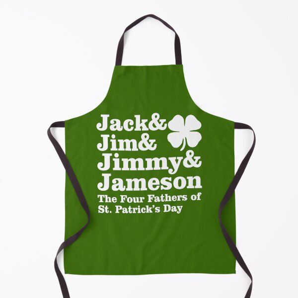 Item preview, jack & jim & jimmy & jameson the four fathers of st patricks day designed and sold by PUNCH ME IN SHOP.