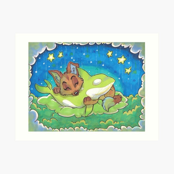 Green Dreams Art Print