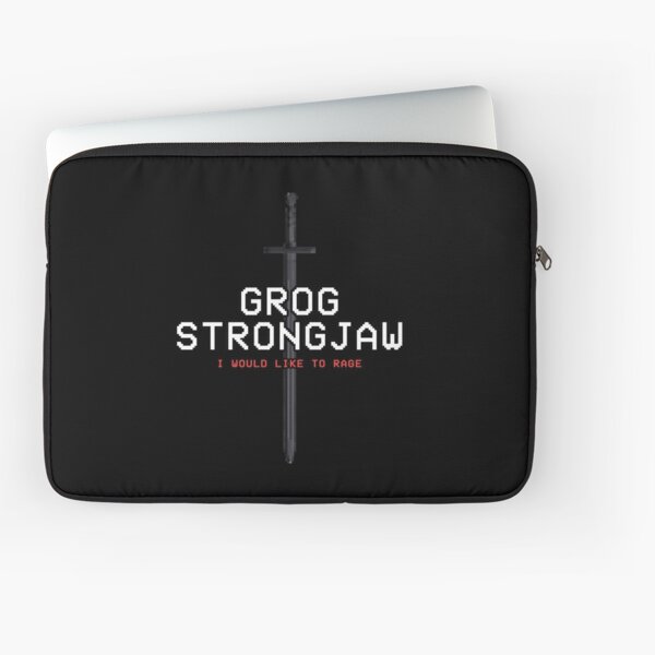 GROG STRONGJAW - Pixel Series (Critical Role) Laptop Sleeve