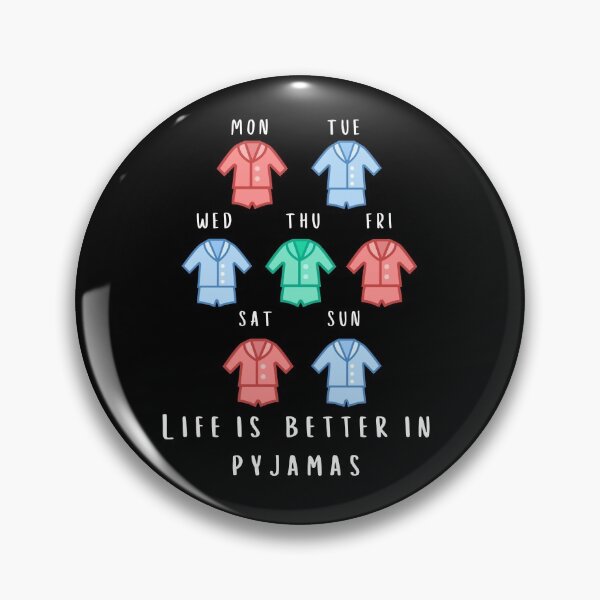 Item preview, Life Is Better In Pyjamas designed and sold by EscapismDesigns.