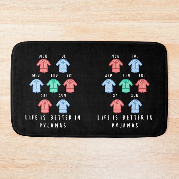 Item preview, Life Is Better In Pyjamas designed and sold by EscapismDesigns.