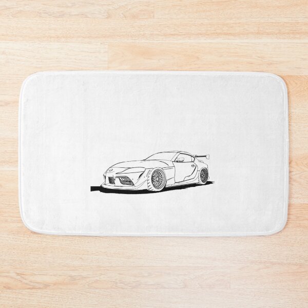 Item preview, Supra JDM Wireframe Front Drawing designed and sold by Auto-Prints.