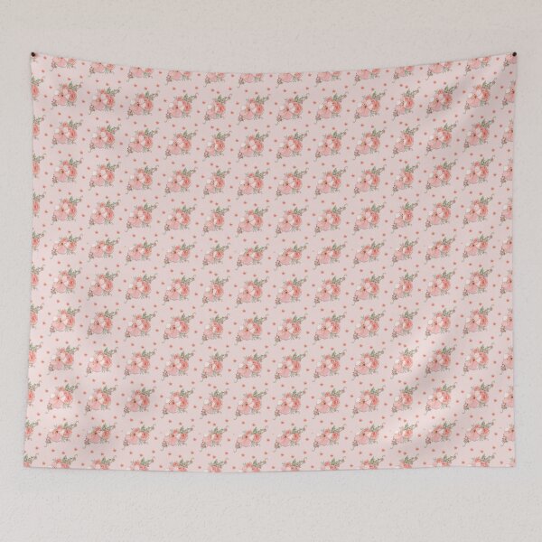Item preview, Pink Floral Watercolor Feminine designed and sold by megatype.